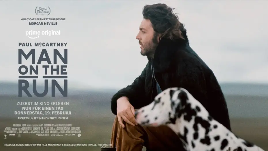 Wideo do filmu Paul McCartney: Man on the Run — PAUL MCCARTNEY: MAN ON THE RUN I TRAILER [GERMAN]