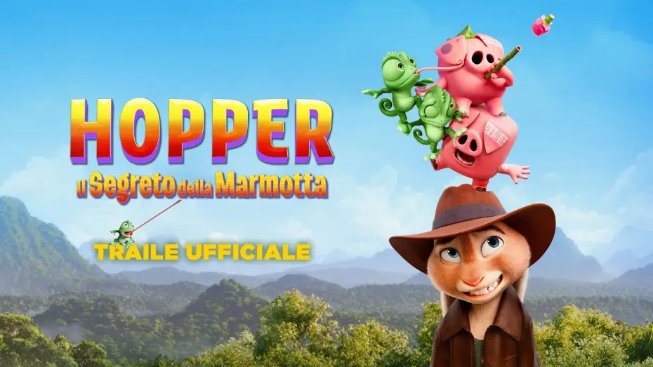 Wideo do filmu Hopper et le Secret de la Marmotte — Hopper - Il segreto della Marmotta | Trailer 90" | dal 14 maggio al cinema