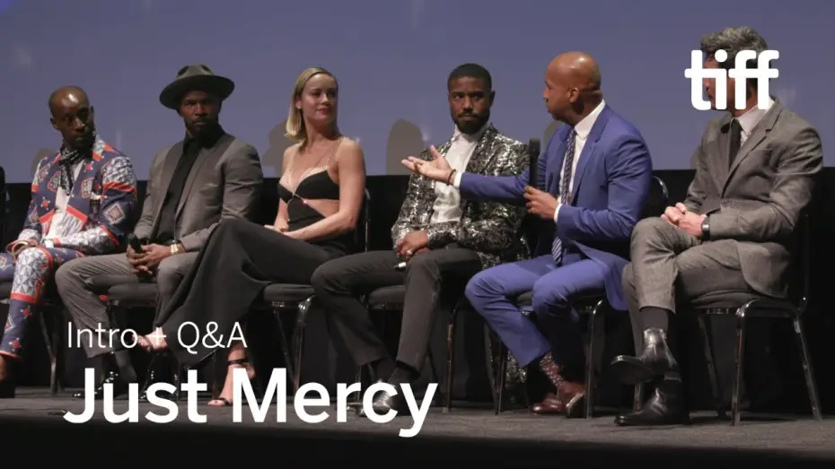Wideo do filmu Tylko Sprawiedliwość — JUST MERCY Cast and Crew Q&A | TIFF 2019