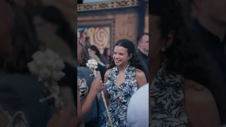 Wideo do filmu Moana — CHEE-HOO! 🪝🌊 That's a wrap on the world premiere!