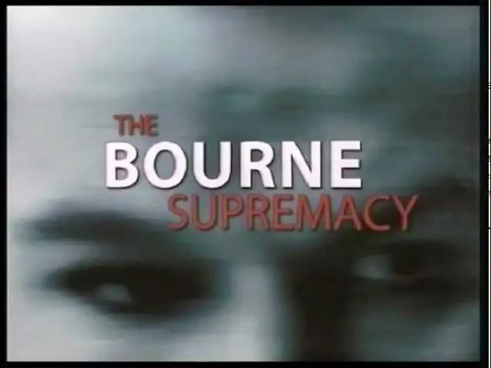 Wideo do filmu Krucjata Bourne'a — The Bourne Supremacy - Trailer italiano