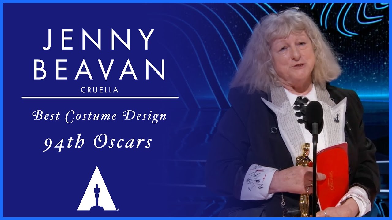 Wideo do filmu Cruella — 'Cruella' Wins Best Costume Design | 94th Oscars