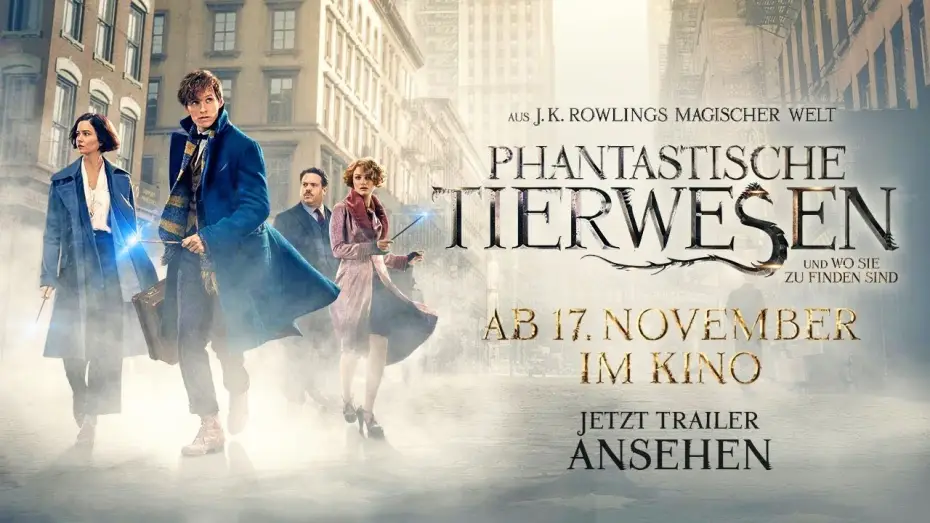 Wideo do filmu Fantastyczne zwierzęta i jak je znaleźć — Offizieller Trailer #6