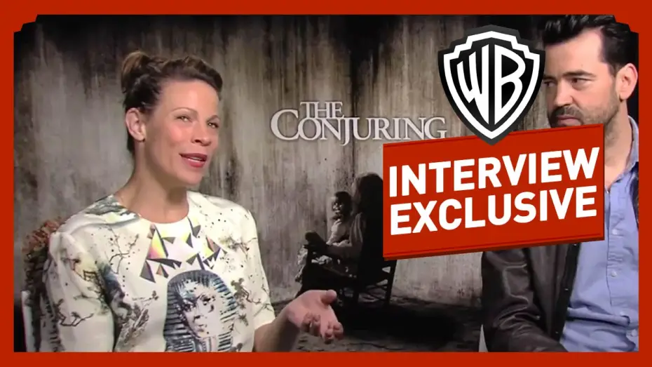 Wideo do filmu Obecność — The Conjuring - Interview - Vera Farmiga / Patrick Wilson / James Wan