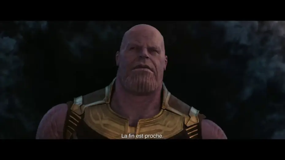 Wideo do filmu Avengers: Wojna bez granic — Avengers : Infinity War - Teaser VOST