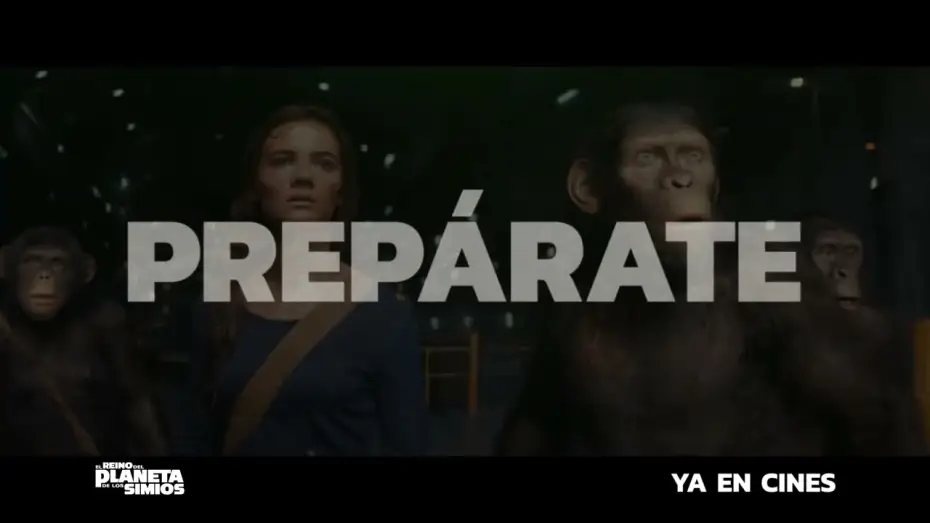 Wideo do filmu Królestwo Planety Małp — Anuncio: '¿Quién reinará?'