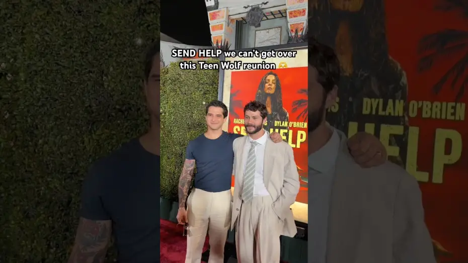 Wideo do filmu Pomocy — Dylan O’Brien & Tyler Posey reunite at the SEND HELP World Premiere in Hollywood!