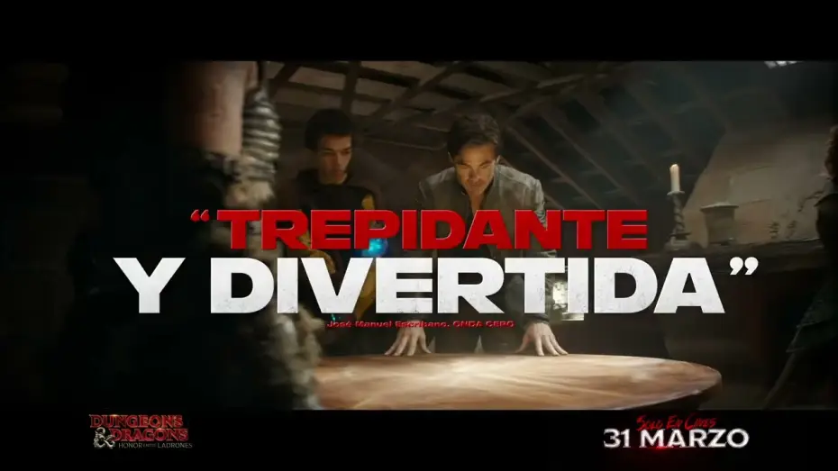 Wideo do filmu Dungeons & Dragons: Złodziejski honor — Spot: La película perfecta