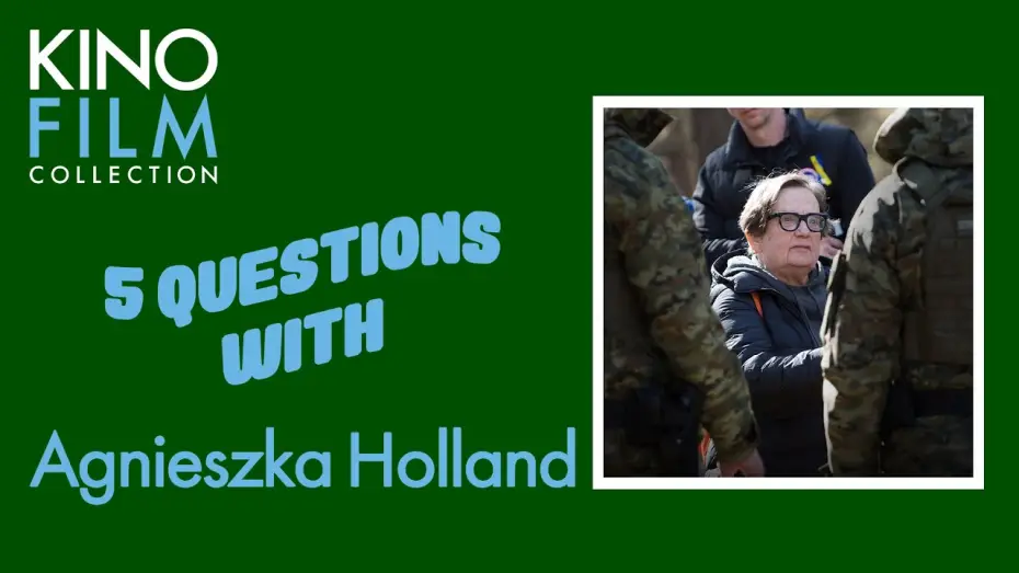 Wideo do filmu Zielona granica — Five Questions with Agnieszka Holland (Green Border)