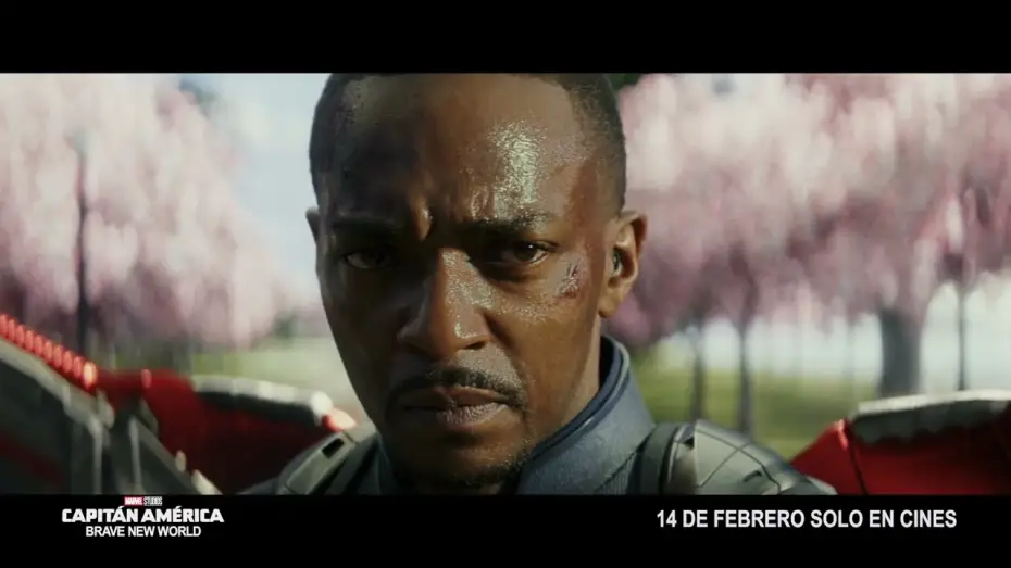 Wideo do filmu Kapitan Ameryka: Nowy wspaniały świat — Anuncio: "Al borde de la guerra"