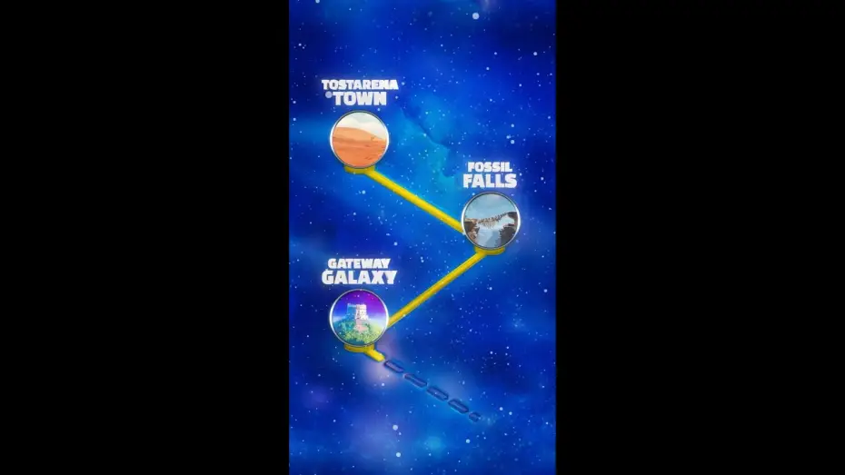 Wideo do filmu Super Mario  Galaxy. Film — World Map