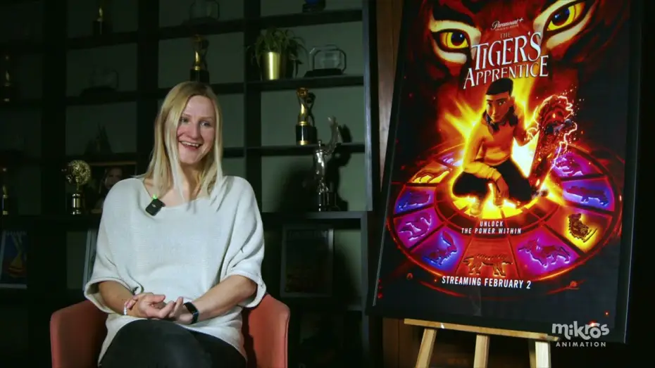 Wideo do filmu Uczeń tygrysa — #FocusArtist - Anna Kern, Lead Animator on The Tiger's Apprentice