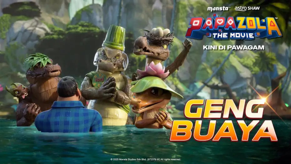 Wideo do filmu Papa Zola: The Movie — Yang Buaya | Papa Zola The Movie (Deleted Scene)