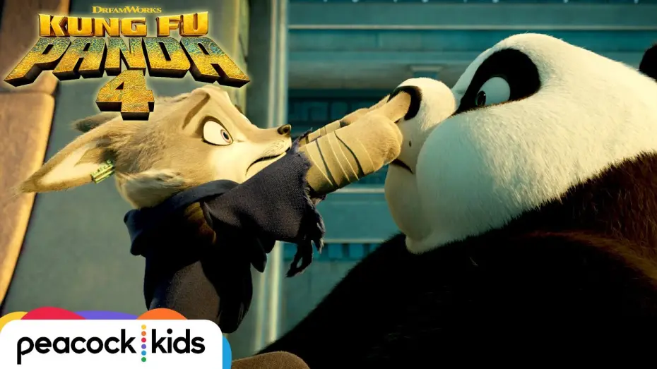 Wideo do filmu Kung Fu Panda 4 — Shh!! Sneaking into Chameleon's Fortress