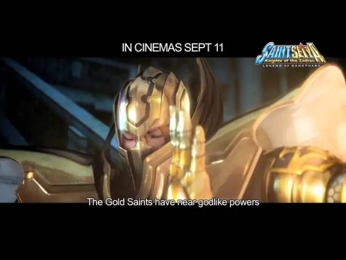 Wideo do filmu 聖闘士星矢 LEGEND of SANCTUARY — Saint Seiya: Legend Of Sanctuary - Official Movie Trailer (In Cinemas 11 Sept 2014)