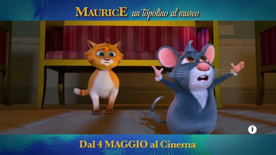 Wideo do filmu Коты Эрмитажа — MAURICE: UN TOPOLINO AL MUSEO I dal 4 maggio al cinema