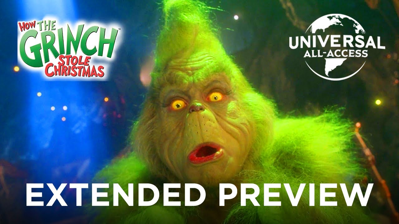 Wideo do filmu Grinch: Świąt nie będzie — The Grinch Has A Visitor Extended Preview