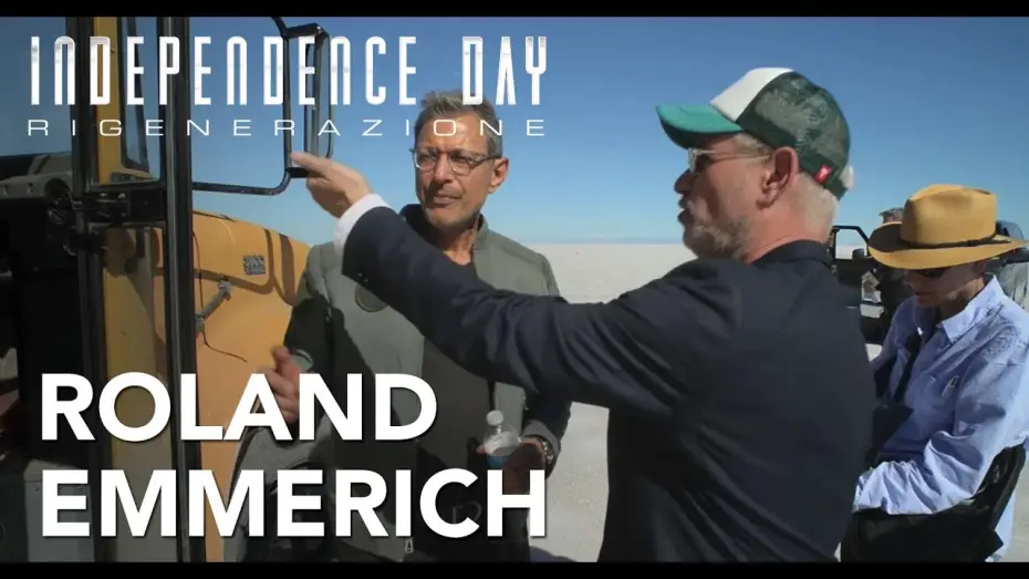 Wideo do filmu Dzień Niepodległości: Odrodzenie — Sul set con Roland Emmerich  | Independence day: Rigenerazione | Featurette [HD] | 20th Century Fox