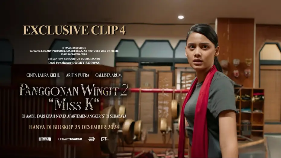 Wideo do filmu Panggonan Wingit 2: "Miss K" — Exclusive Clip 4 Panggonan Wingit 2 "Miss K"