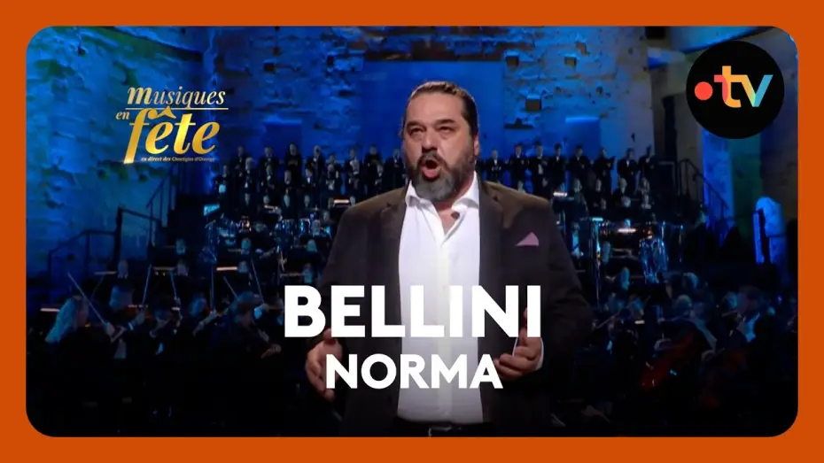 Wideo do filmu Musiques en fête des Chorégies d'Orange — Bellini - Norma, "Ah ! del Tebro ai giogo indegno" avec Nika Guliashvili