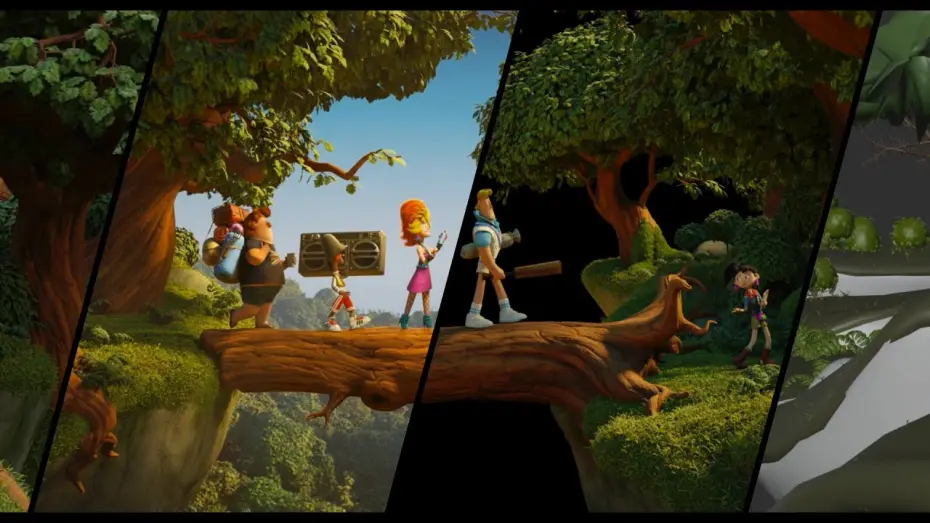 Wideo do filmu Sprite Fright — BTS - Blender Open Movie Showreel