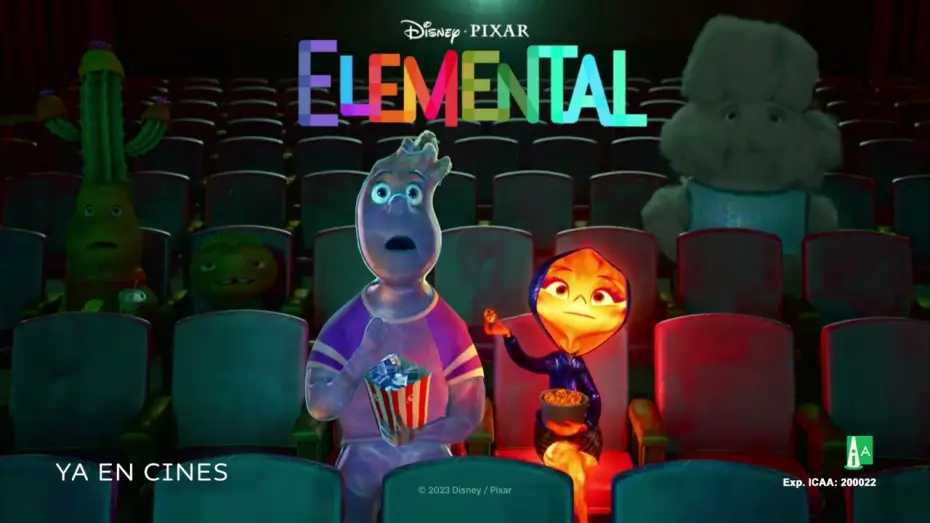 Wideo do filmu Między nami żywiołami — Ya en cines
