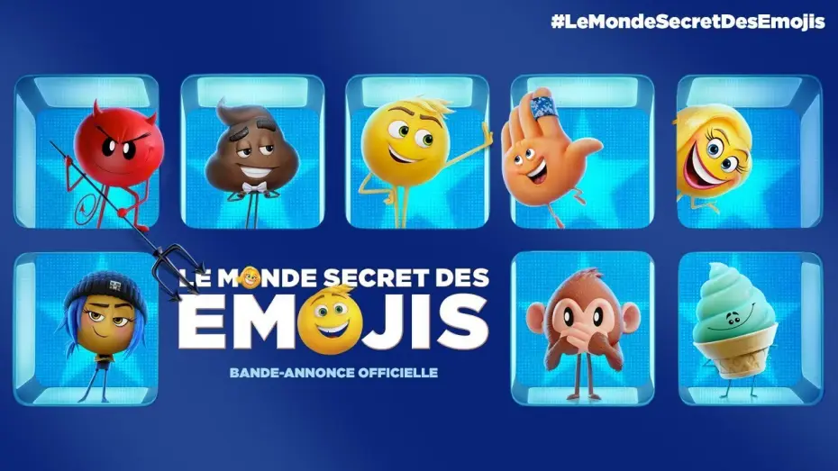 Wideo do filmu Emotki: Film — Le Monde Secret des Emojis - Bande-annonce internationale 2 - VF