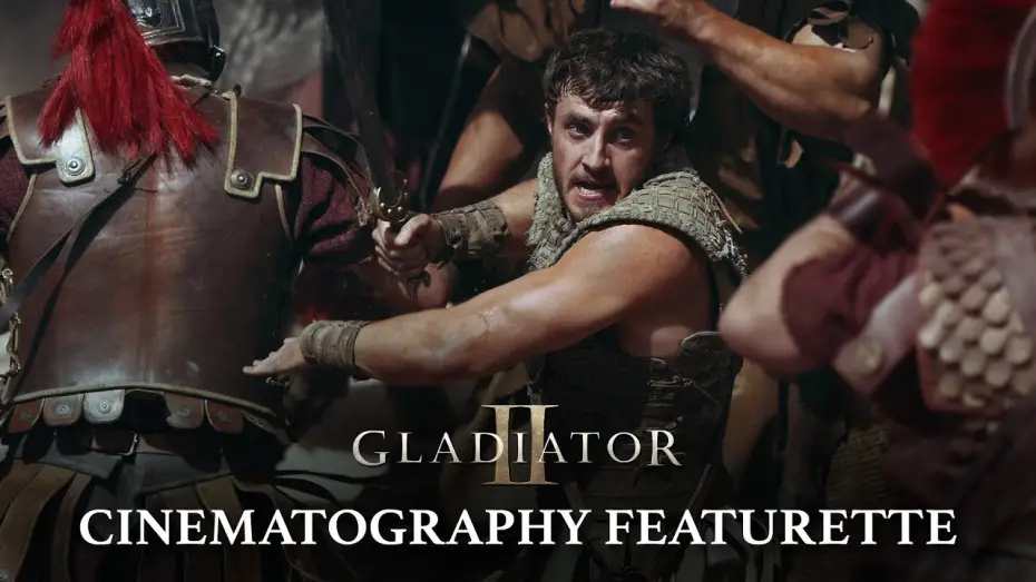 Wideo do filmu Gladiator 2 — Cinematography of Gladiator II