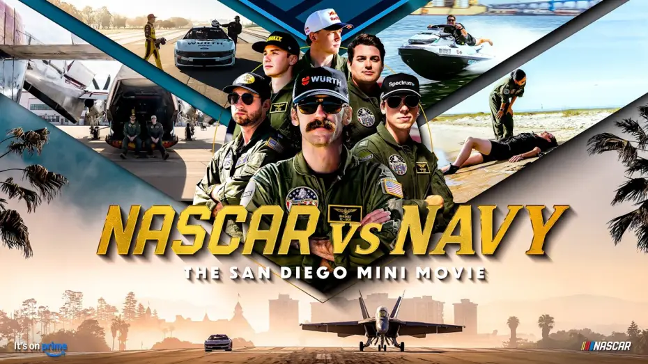 Wideo do filmu NASCAR vs. Navy: The San Diego Mini Movie — NASCAR vs Navy | Official Trailer