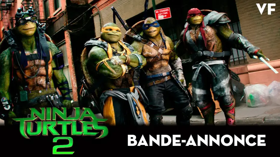Wideo do filmu Wojownicze Żółwie Ninja: Wyjście z cienia — NINJA TURTLES 2 - Bande Annonce VF