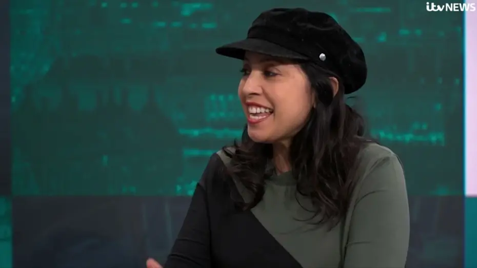 Wideo do filmu Red, White and Blue — ITVX "Unscripted" interview with Nazrin Choudhury