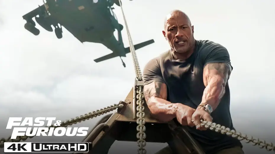 Wideo do filmu Szybcy i wściekli: Hobbs i Shaw — Hooking a Helicopter to a Truck