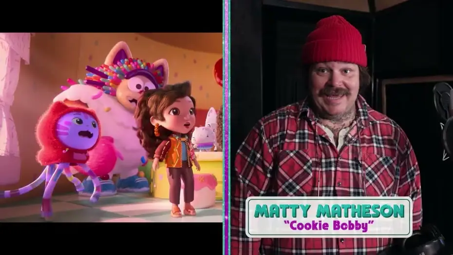 Wideo do filmu Koci domek Gabi: Film — Fun with Cookie Bobby