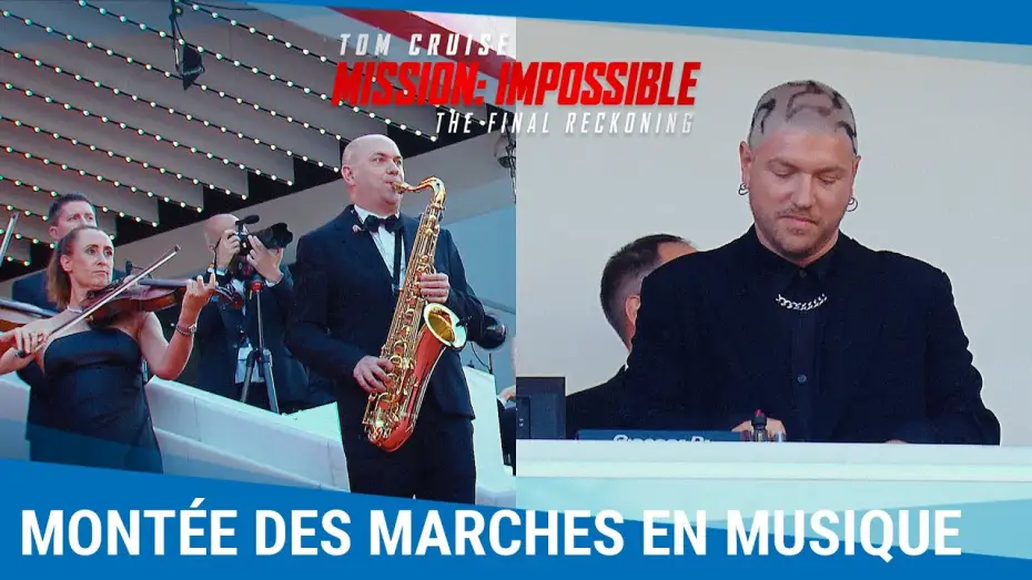 Wideo do filmu Mission: Impossible - The Final Reckoning — Mission: Impossible - The Final Reckoning : La montée des marches en musique