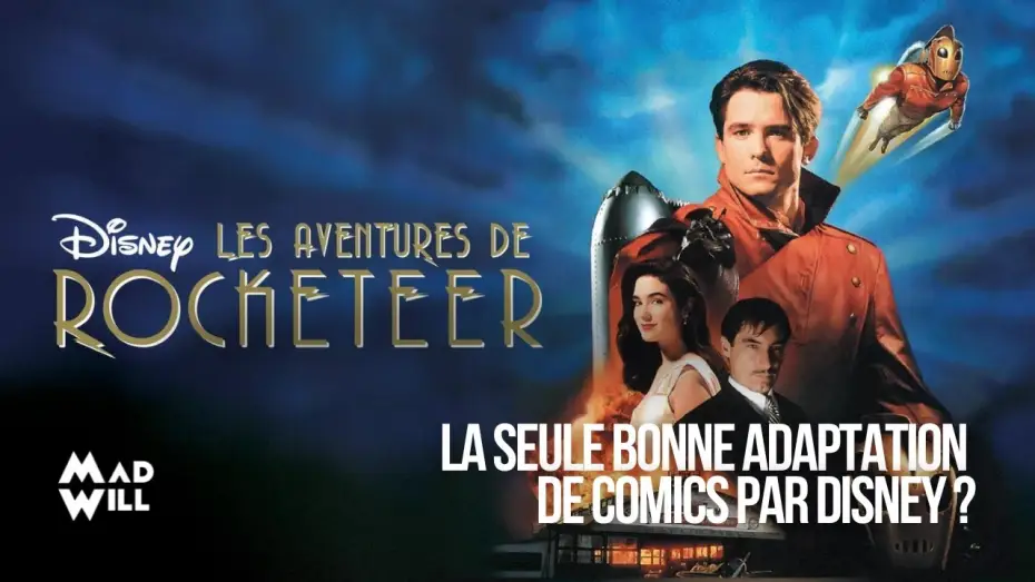 Wideo do filmu Człowiek Rakieta — ROCKETEER : LES DOSSIERS DE MAD WILL #Rocketeer #DaveStevens #JoeJohnston