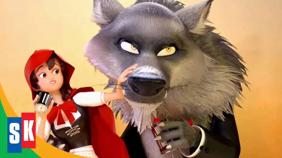 Wideo do filmu Siedmiu krasnoludków ratuje Śpiącą Królewnę — Little Red Riding Hood Reports On Snow White’s Arrival