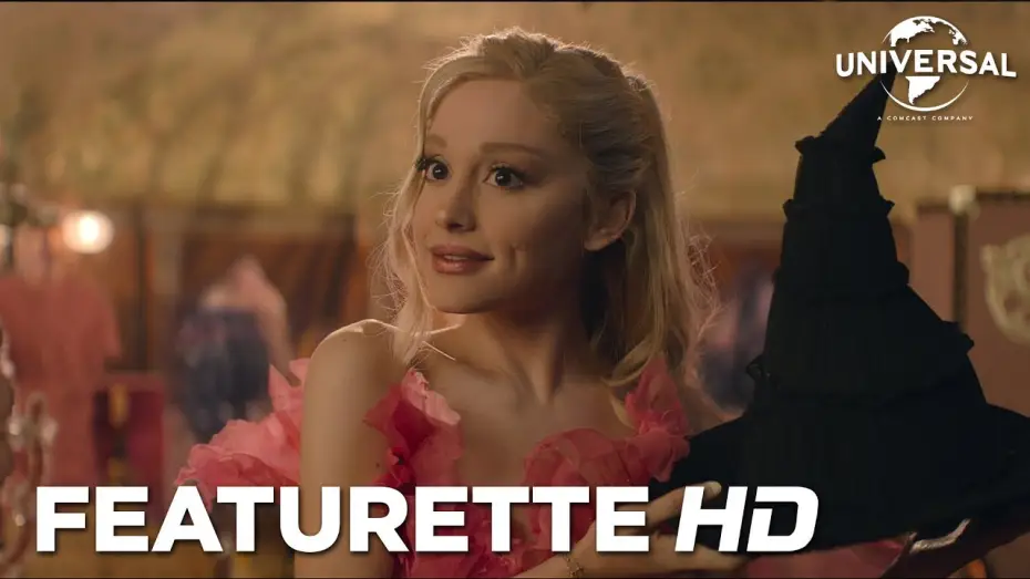 Wideo do filmu Wicked — Featurette - Una semana en el set con Ariana Grande [VOSE]