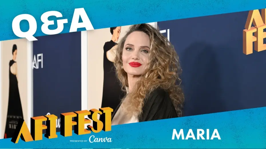 Wideo do filmu Maria Callas — MARIA Q&A at AFI Fest with Angelina Jolie and Pablo Larraín