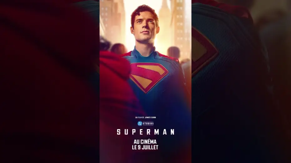 Wideo do filmu Superman — Les temps changent, mais l'espoir demeure. Superman, réalisé par James Gunn, au cinéma le 9 juillet.