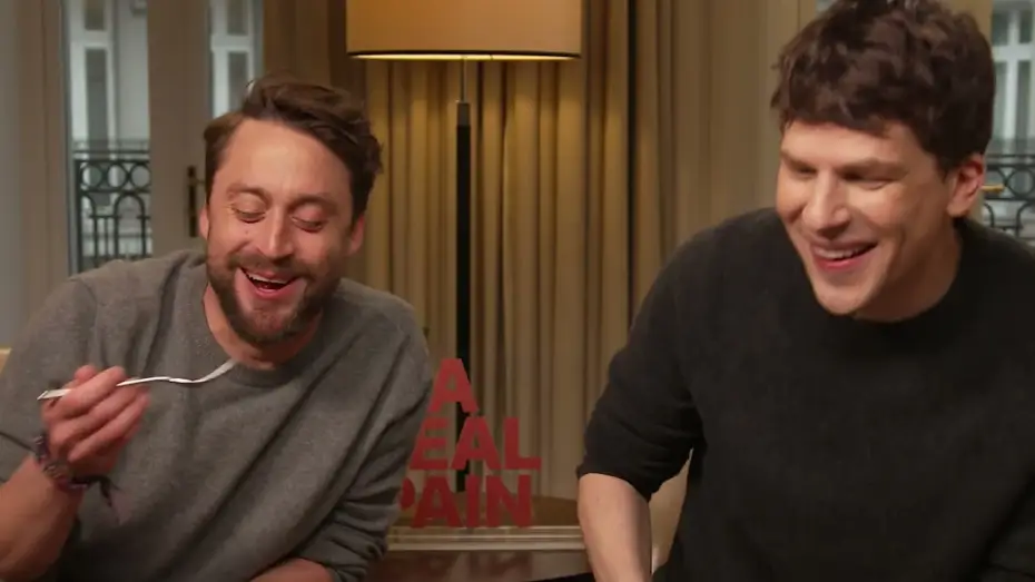 Wideo do filmu Prawdziwy ból — The Cast of A Real Pain Rate Pickles