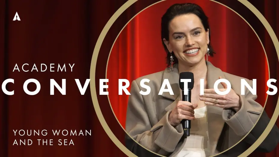 Wideo do filmu Dziewczyna i morze — 'Young Woman and the Sea' with Daisy Ridley, Jerry Bruckheimer & more | Academy Conversations