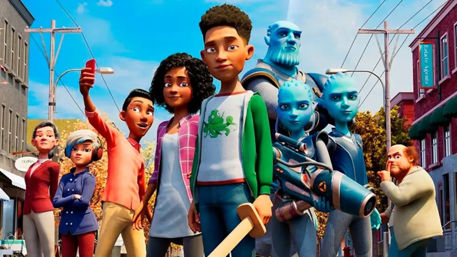 Wideo do filmu Kosmici w mojej szkole — Me he tragado un extraterrestre - Tráiler español