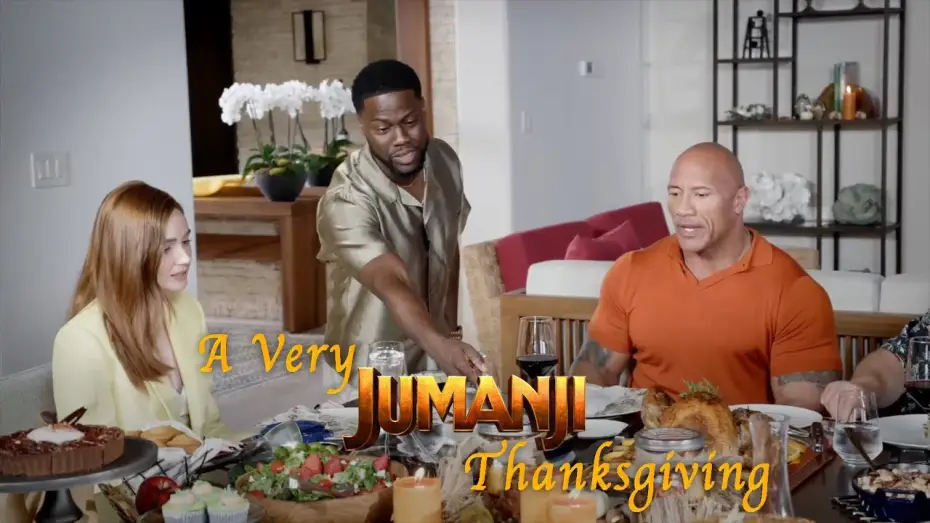 Wideo do filmu Jumanji: Następny poziom — A Very Jumanji Thanksgiving