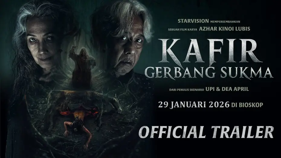 Wideo do filmu Kafir: Gerbang Sukma — 𝐊𝐀𝐅𝐈𝐑, 𝐆𝐞𝐫𝐛𝐚𝐧𝐠 𝐒𝐮𝐤𝐦𝐚 - 𝘖𝘧𝘧𝘪𝘤𝘪𝘢𝘭 𝘛𝘳𝘢𝘪𝘭𝘦𝘳