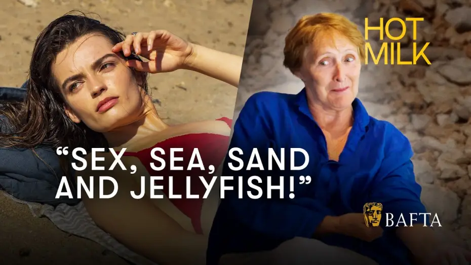 Wideo do filmu Słone lato — Emma Mackey & Fiona Shaw’s Hot Milk Filming: Jellyfish Stings & Strained Relationships | BAFTA