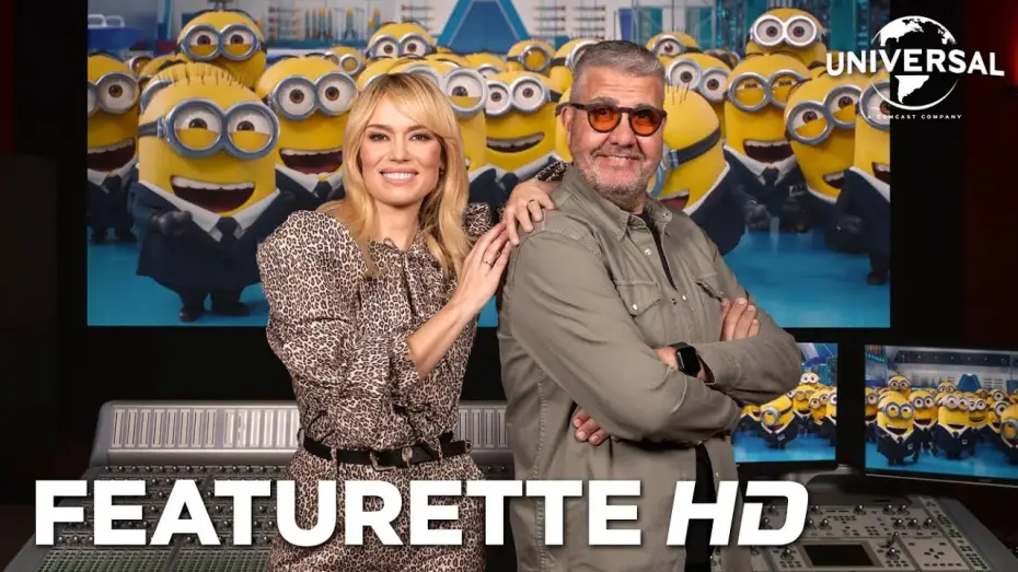 Wideo do filmu Gru i Minionki: Pod przykrywką — Featurette - El doblaje