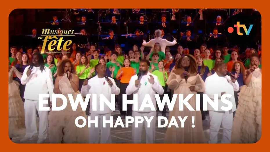 Wideo do filmu Musiques en fête des Chorégies d'Orange — Edwin Hawkins - "Oh happy day !" avec le Gospel Hooks