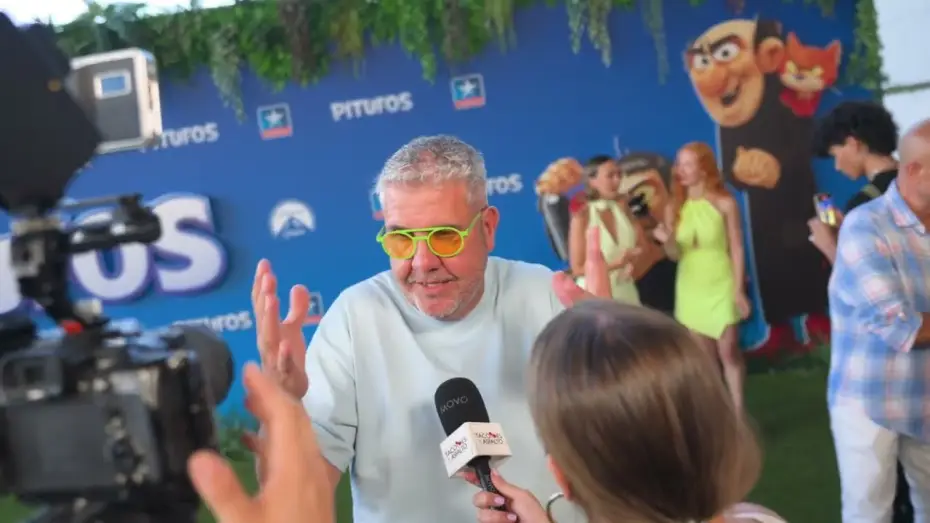 Wideo do filmu Smerfy. Wielki film — Premiere Madrid