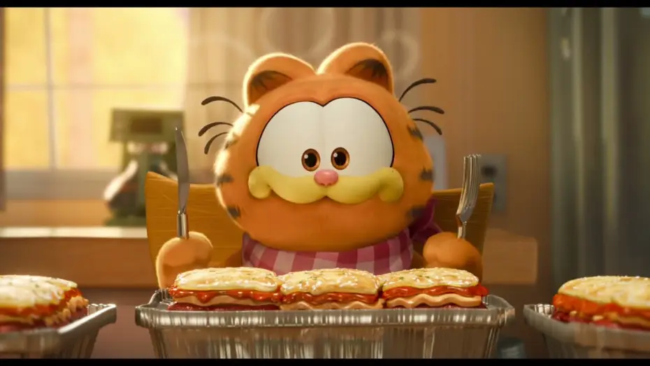 Wideo do filmu Garfield — Bienvenidos a este ASMR de comida…