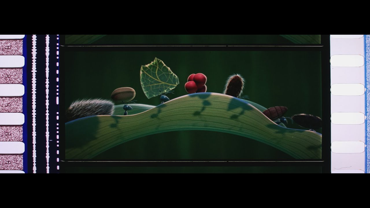 Wideo do filmu Dawno temu w trawie — A Bug's Life (1998) 35mm film trailer, scope (4K re-scan)